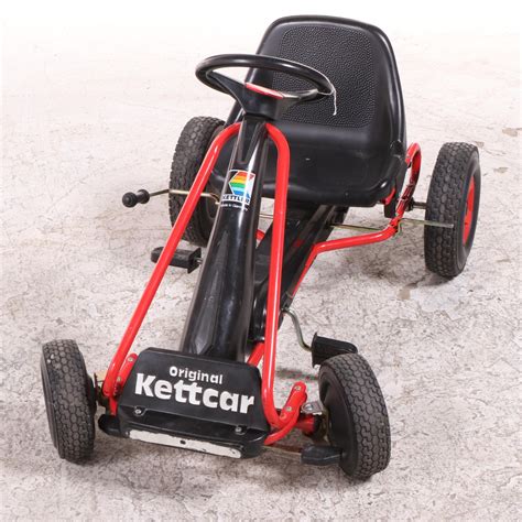 The pedal-operated toy car in. . Kettcar pedal car